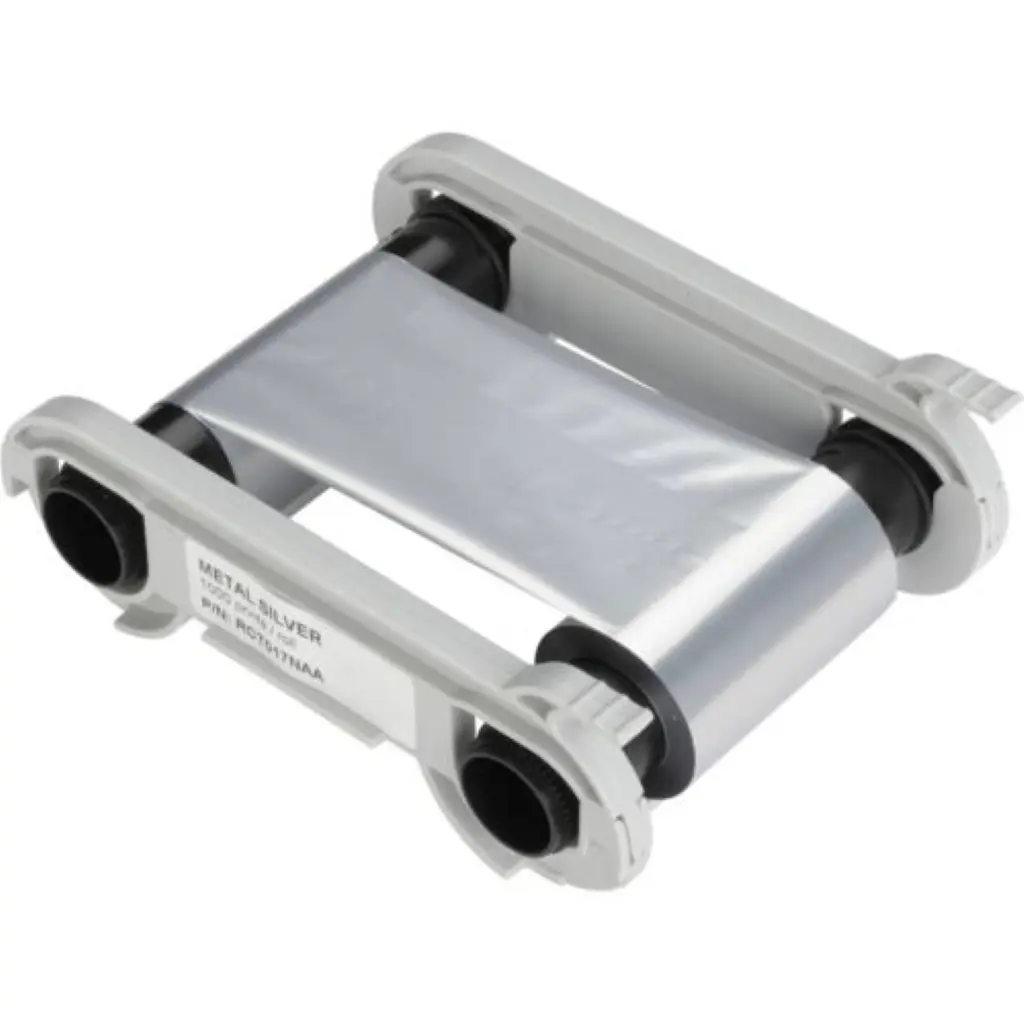 Evolis Metallic Silver Ribbon