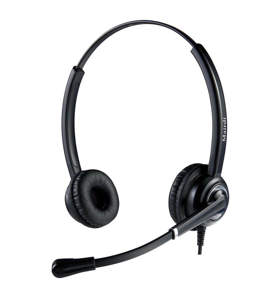 Mairdi Binaural Call Center Headset MRD-612D